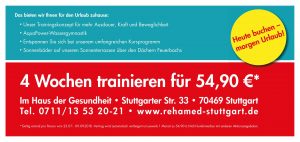 Sichere Dir Noch Unsere Sommeraktion Rehamed In Stuttgart